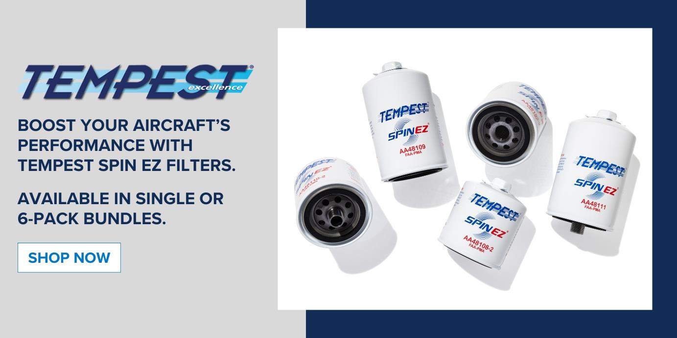 Tempest oil filter