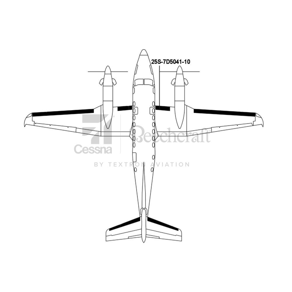 25S-7D5041-10 | Goodrich Inboard Wing RH De-Ice Boot