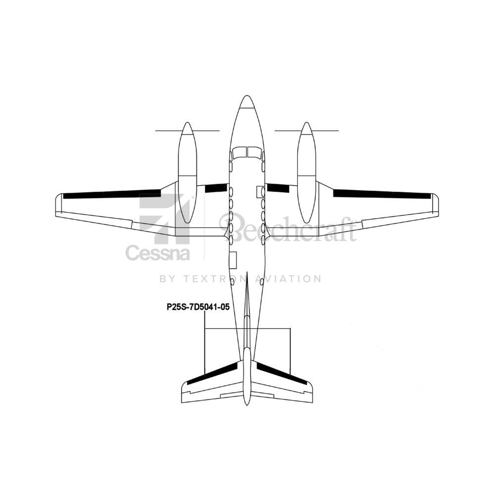 P25S-7D5041-05|FASTBOOT, H-STAB L.H./R.H.
