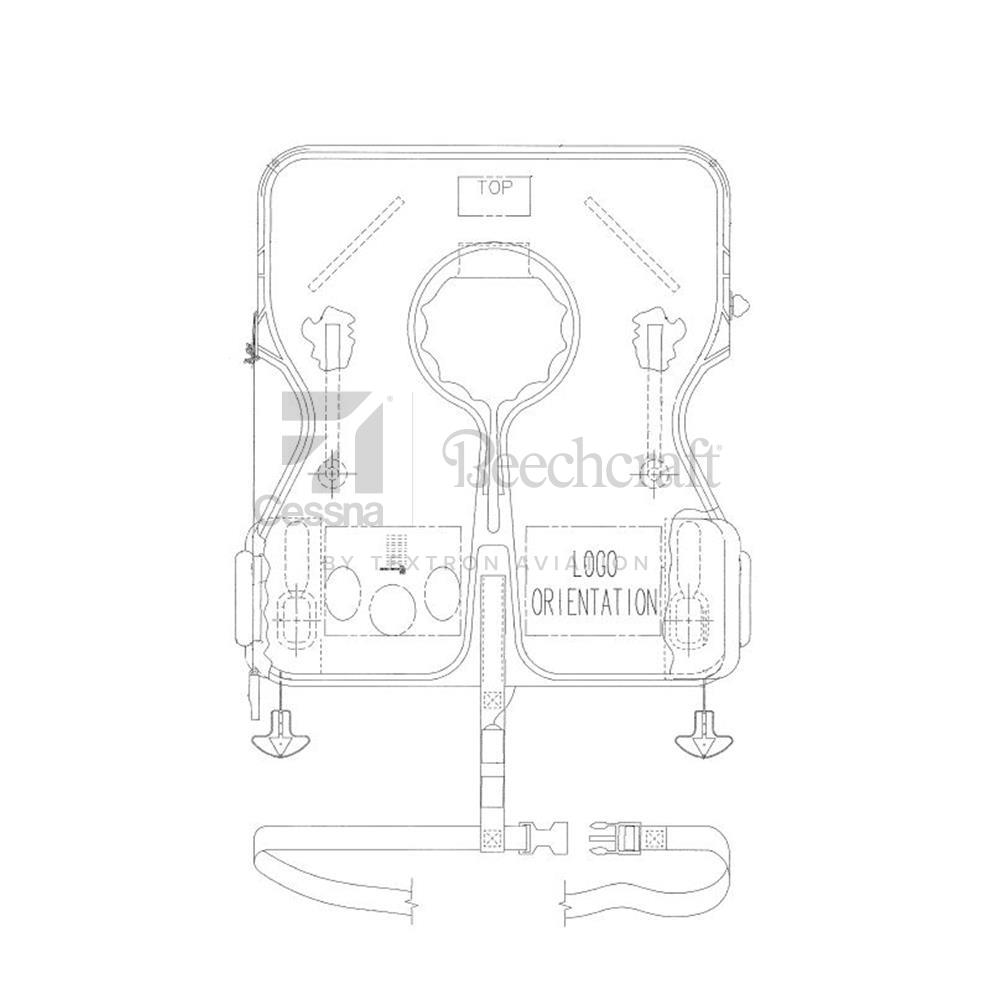 63600-505 | Air Cruisers Co. AC-2000 Life Preserver with Whistle