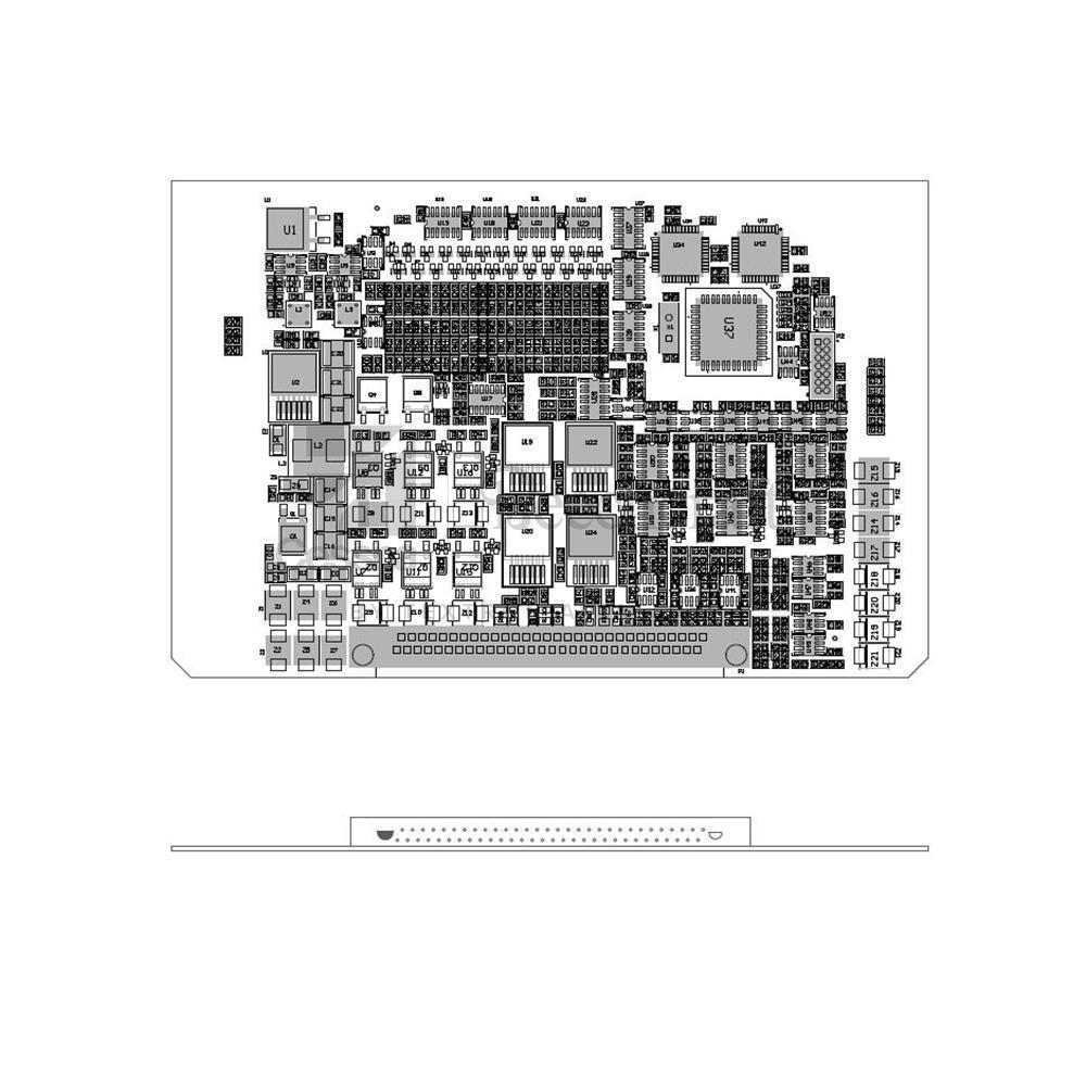 7868111-5|PCB ASSY, FLAP MONITOR