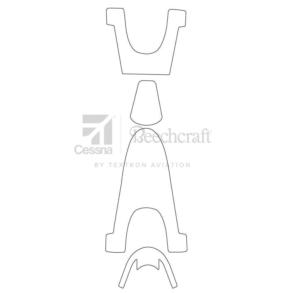 FAK-201CC/NOSE|172 NOSEWHEEL COVER