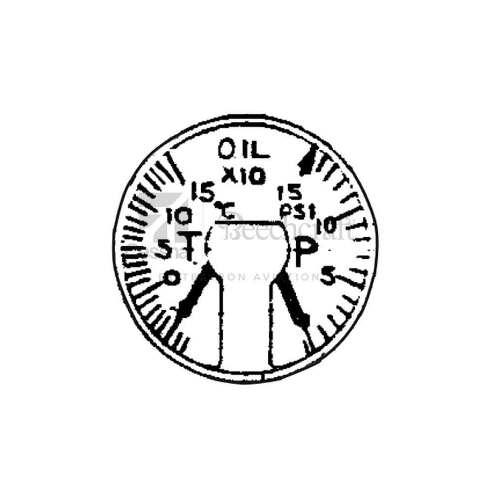 45AS86825-009REP|OIL TEMP INDICATOR