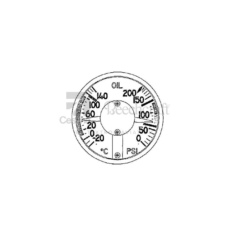 130-380045-11|INDICATOR- OIL TEMP & PRESS