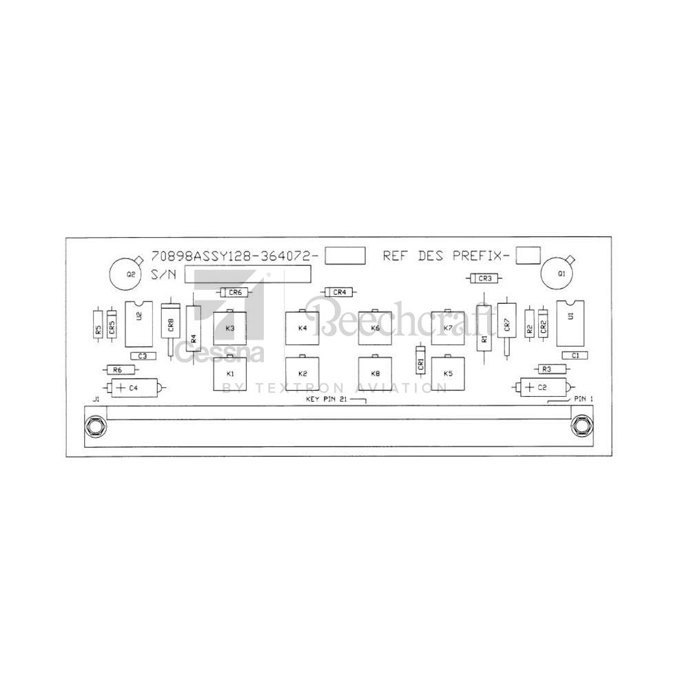 128-364072-5REP|PRINTED CIRCUIT BOARD