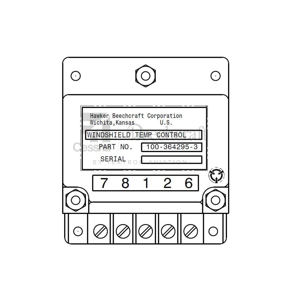 100-364295-3 | TEMP CONTROLLER | Textron Aviation