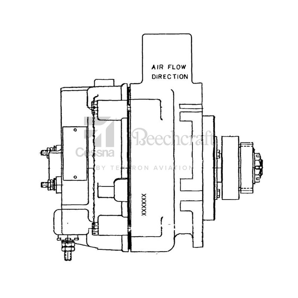 649305 | Alternator Assembly 24 Volt, 100 AMP