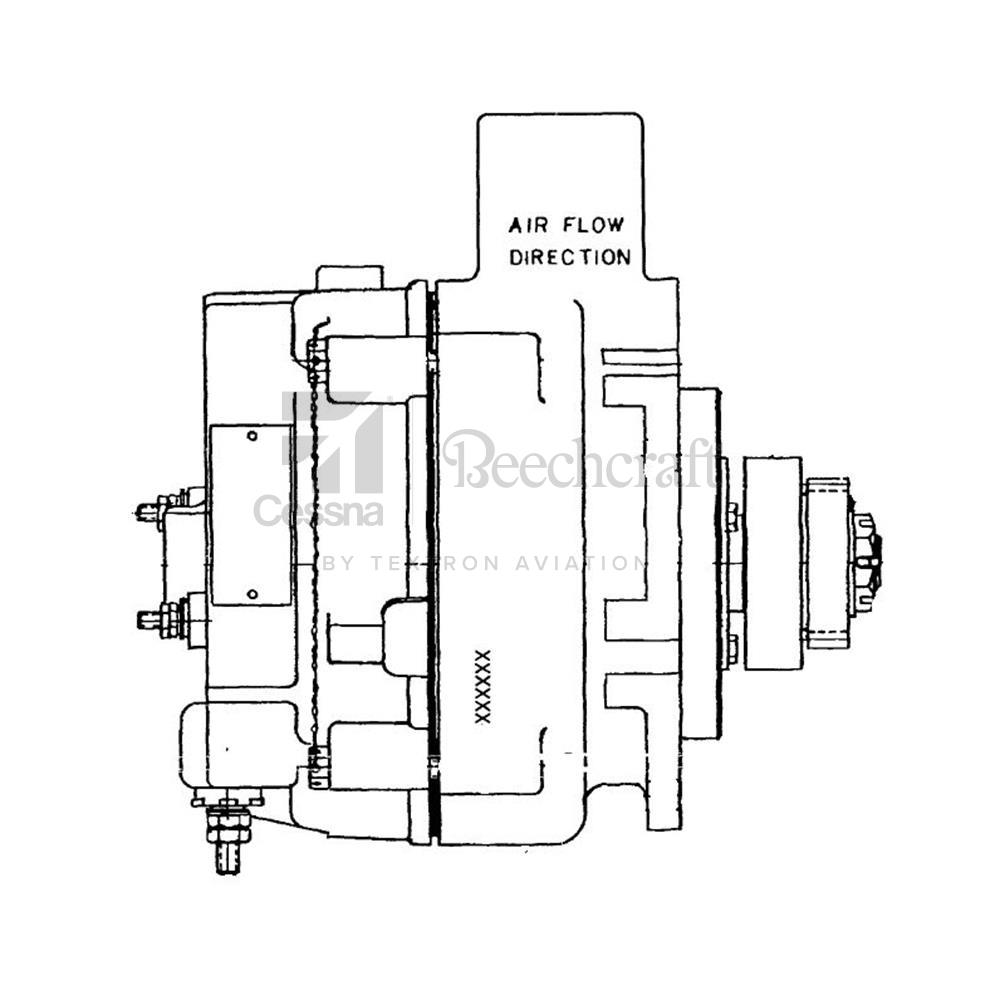 649305 | Alternator Assembly 24 Volt, 100 AMP | Textron Aviation