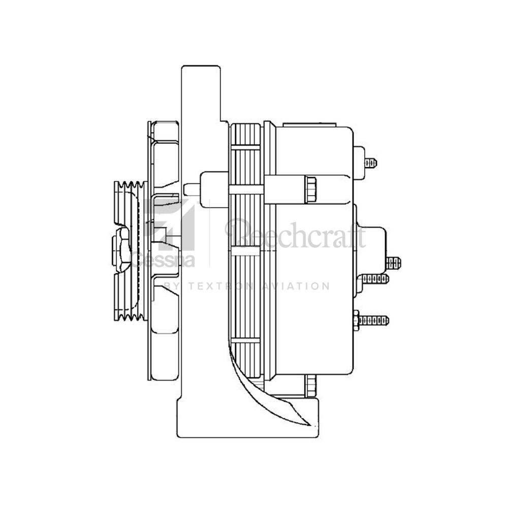 9910591-12RX | Alternator Assembly 28 Volt, 60 AMP