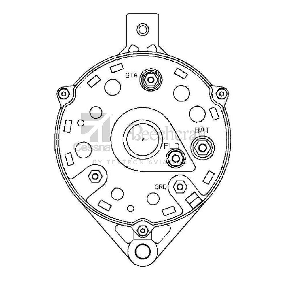 9910591-12RX | Alternator Assembly 28 Volt, 60 AMP