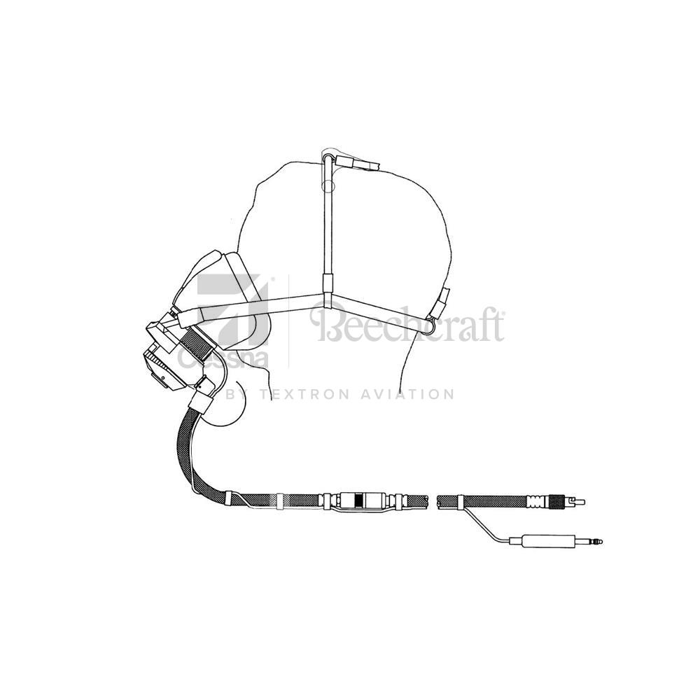 128-380067-29 | Crew Oxygen Mask Assembly