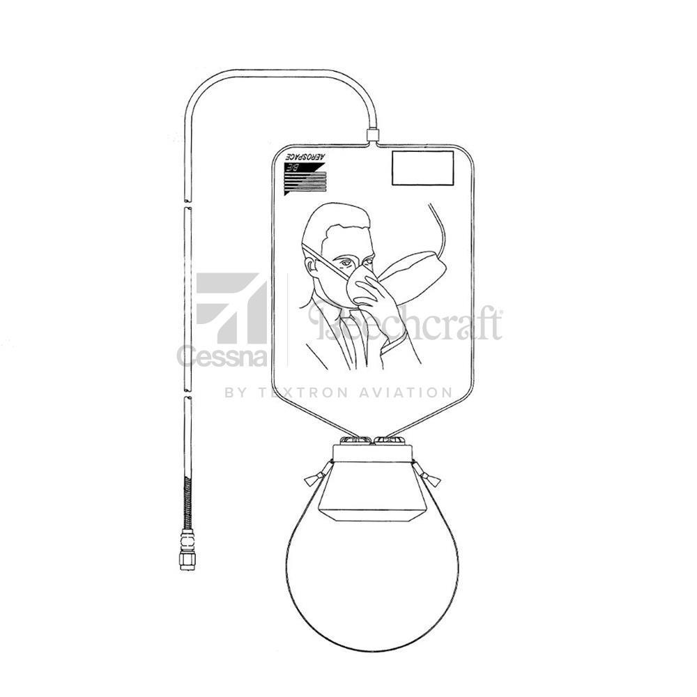 C351-2000-224|OXYGEN MASK CONT ASSEMBLY