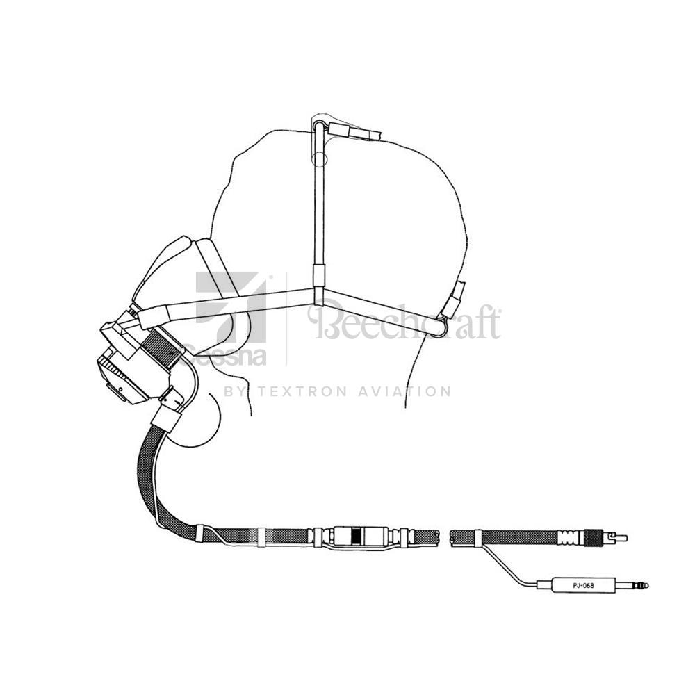 128-380067-11 | Crew Oxygen Mask Assembly | Textron Aviation