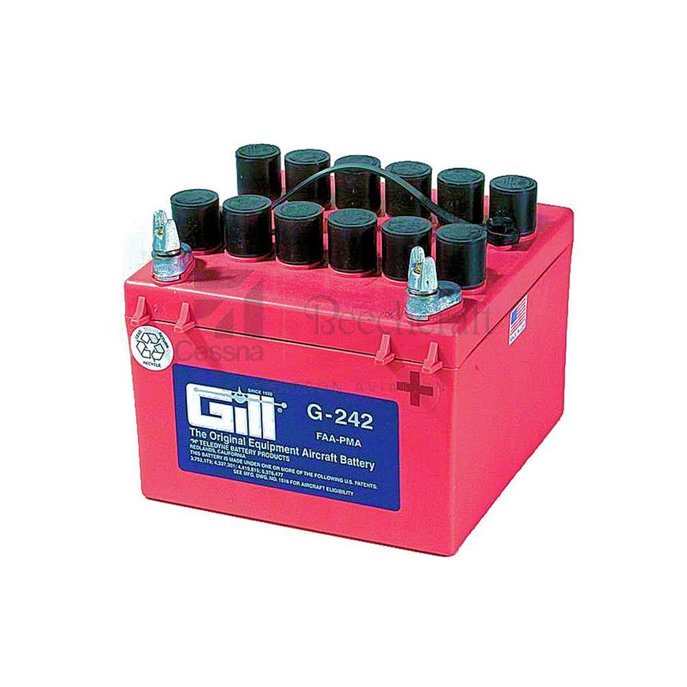 G-242 | Gill Dry Charged Aircraft Battery 24V 10 AH