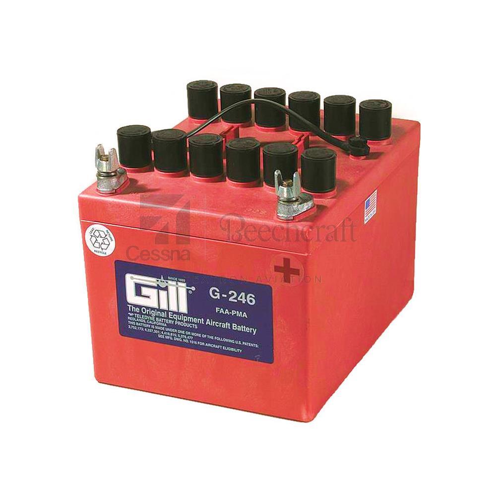 G-246 | Gill Teledyne 24 Volt 19 Amp Hours Dry Charge Flooded Battery