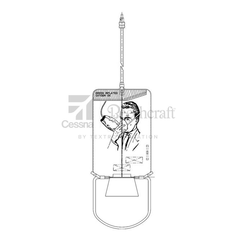 289-601-211-8 | Passenger Oxygen Mask Assembly