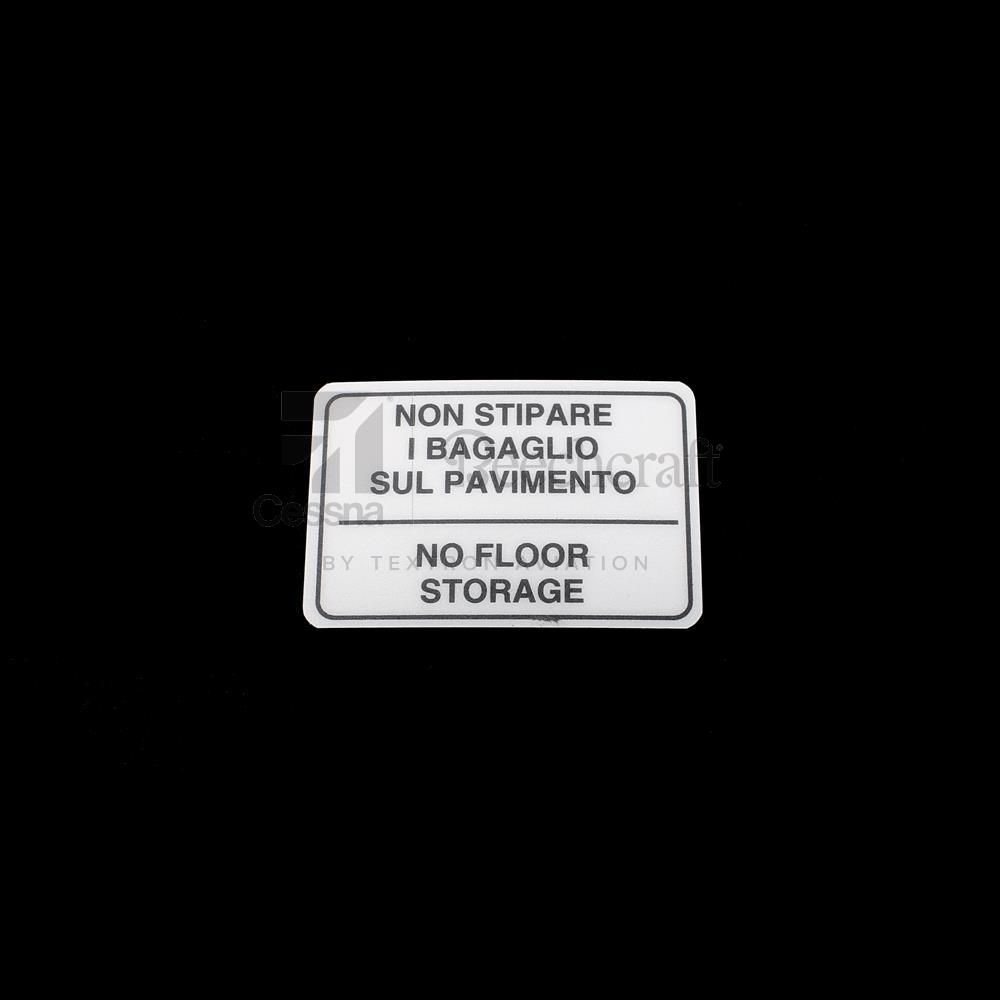6619073-26|FLOOR STORAGE PLACARD ASSEMBLY