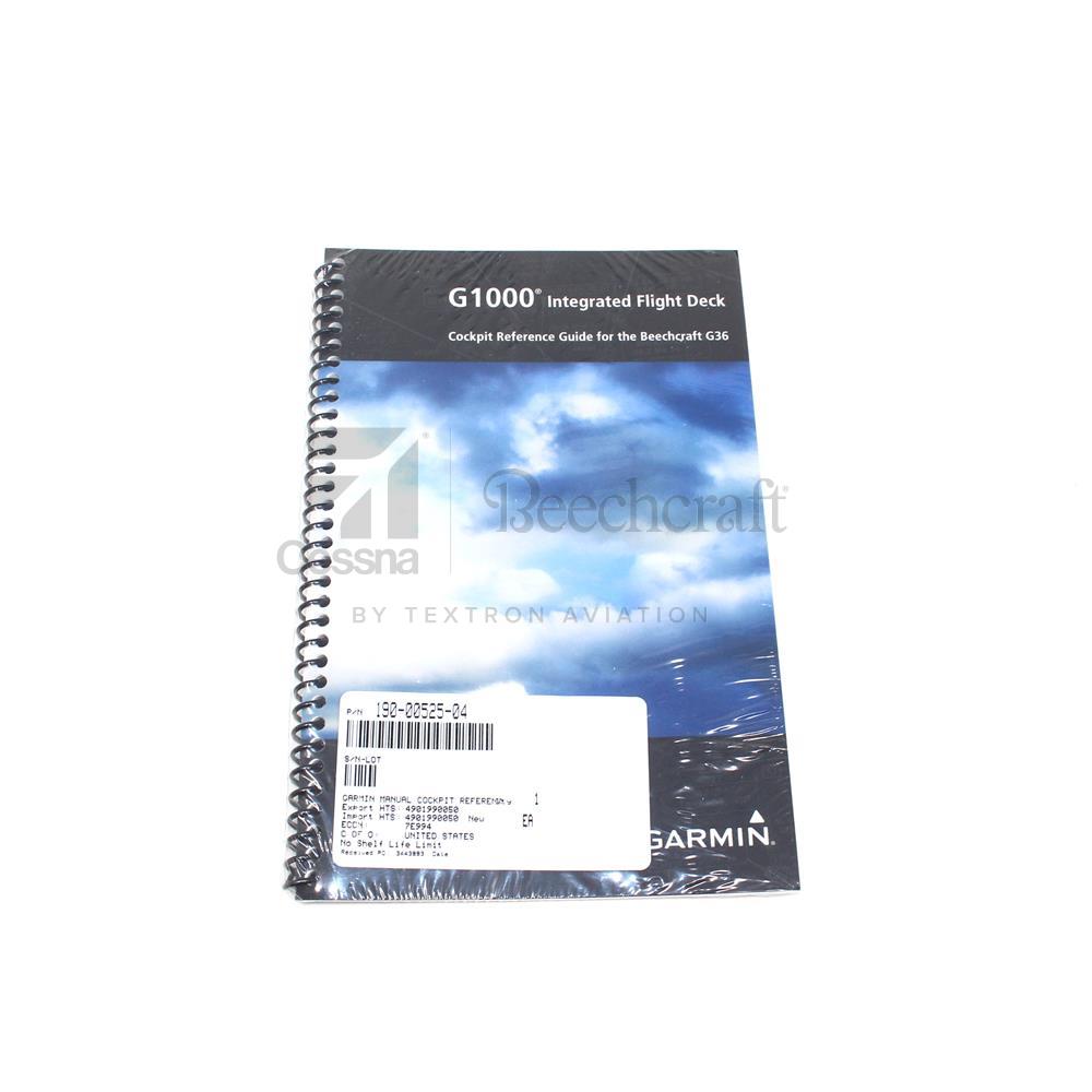 190-00525-04|GARMIN MANUAL COCKPIT REFERENC