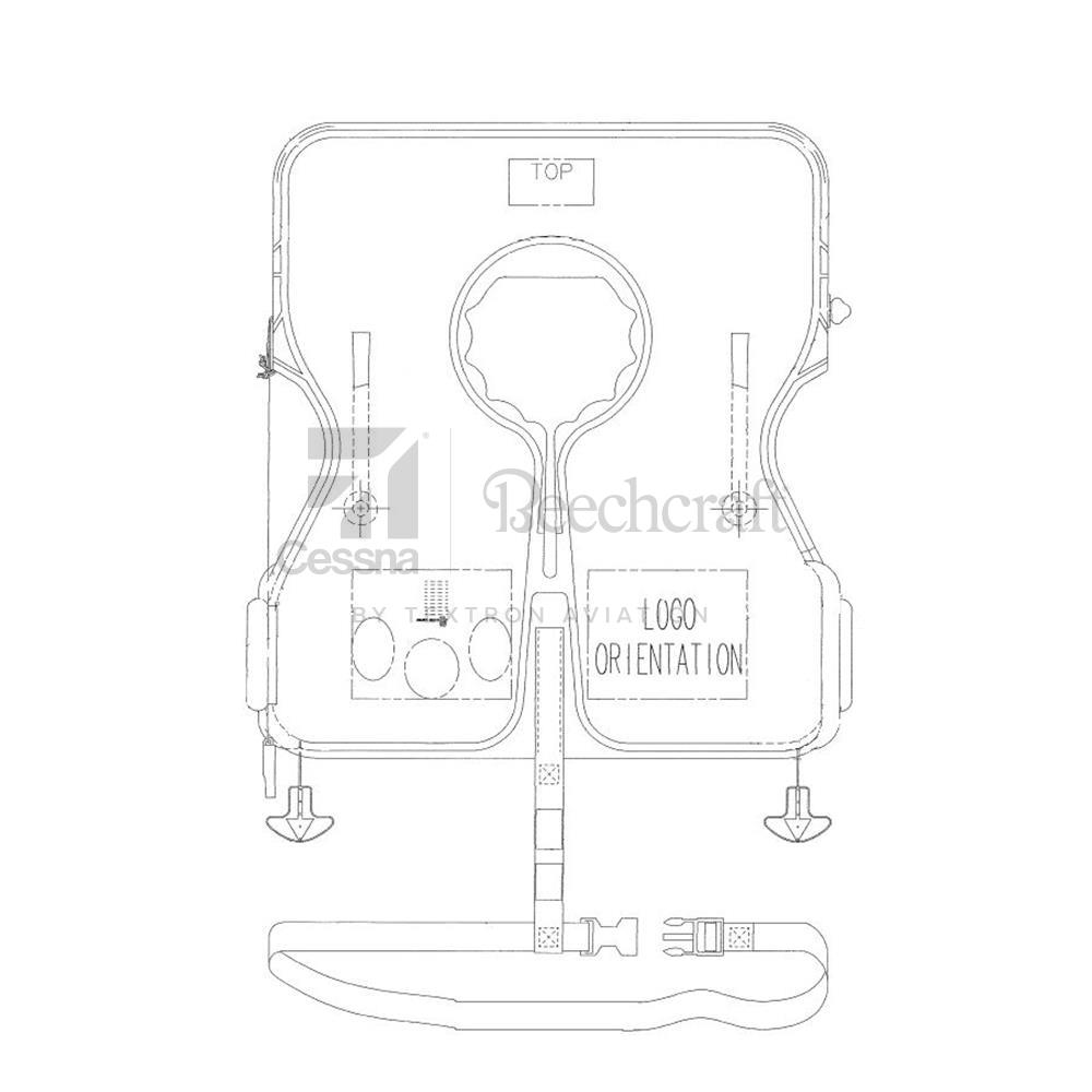 63600-105 | Air Cruisers Co. AC-2000 Life Preserver with Whistle