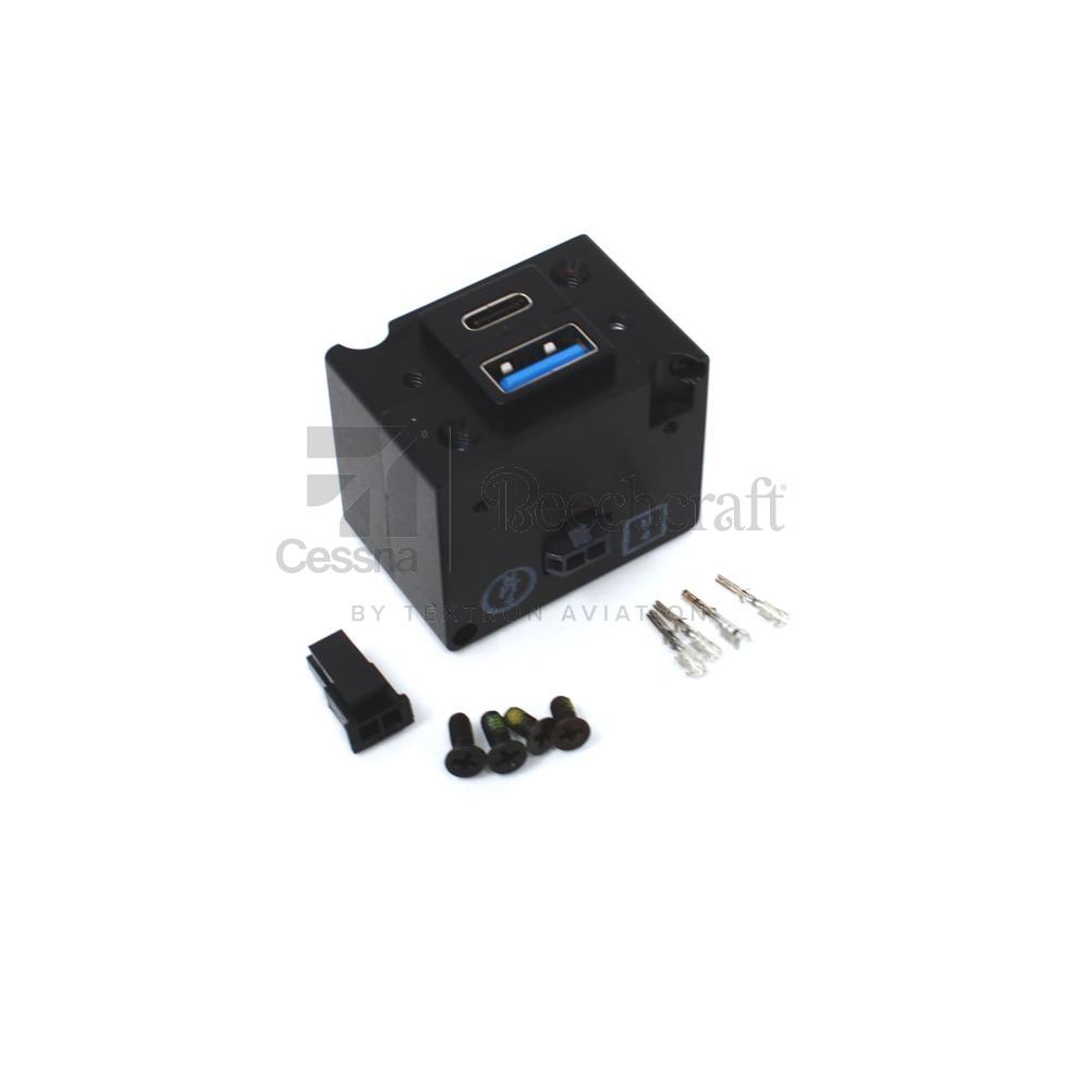 6430202-12|USB CHARGING PORT