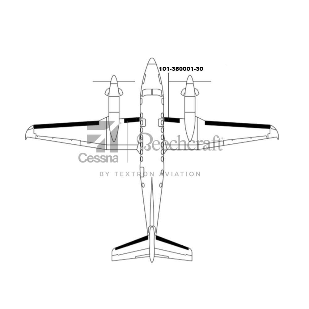 101-380001-30 | Goodrich FASTboot® Inboard Wing RH De-Ice Boot