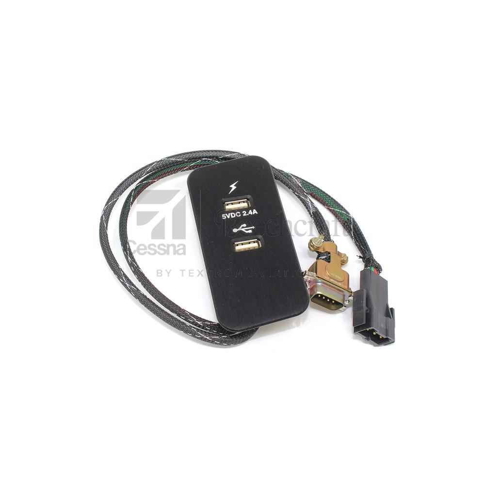 106407-28|OUTLET ASSY- R.H. DATA/ USB