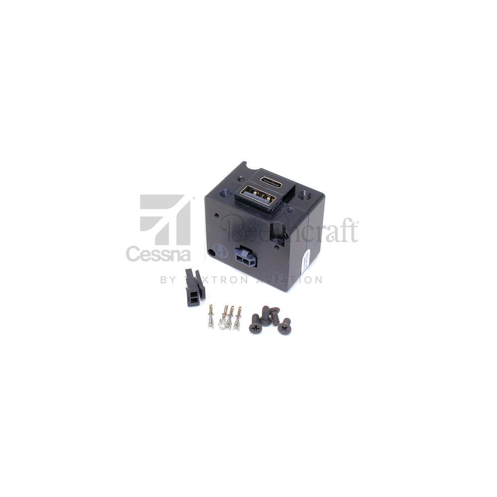 6430202-2|USB CHANRGING PORT, TYPE A, C
