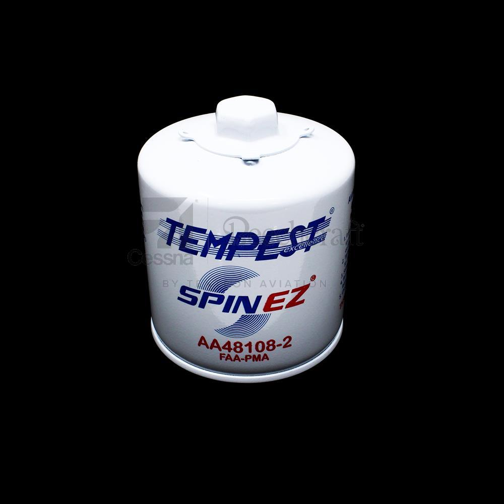 AA48108-2-6PK | Tempest SPIN EZ Oil Filter 3/4-16 Female Thread (Six Pack)