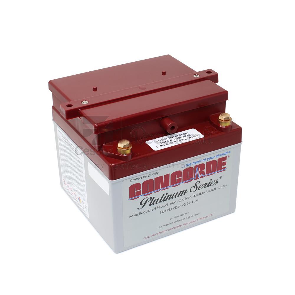 RG24-15M | Concorde Platinum Series® Aircraft Battery 24-Volt 13.6 AH