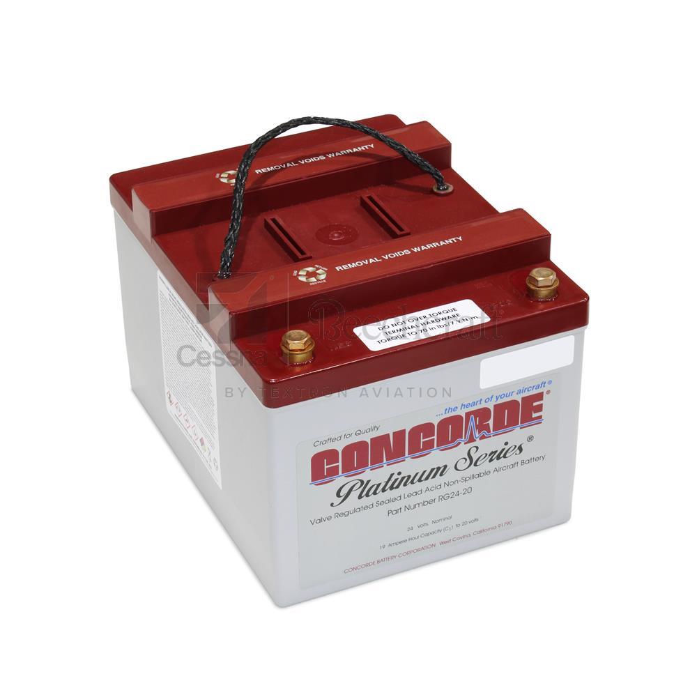 RG24-20 | Concorde Platinum Series® Aircraft Battery 24-Volt 19 AH