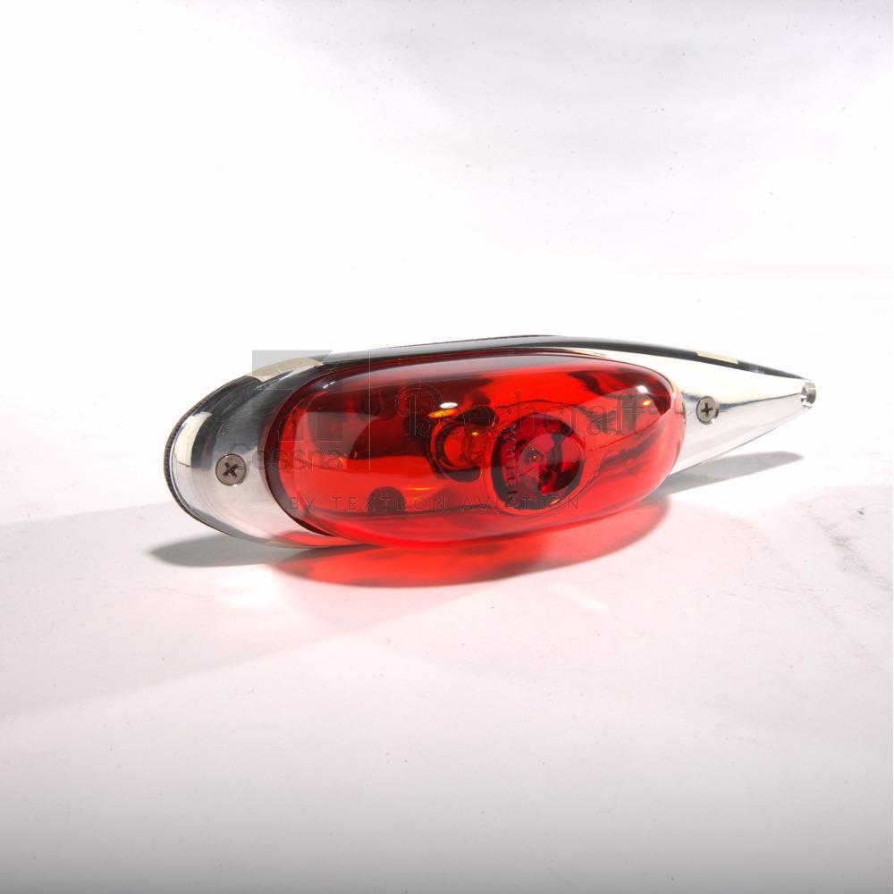 FLASHER LIGHT, 5 HOLE, RED