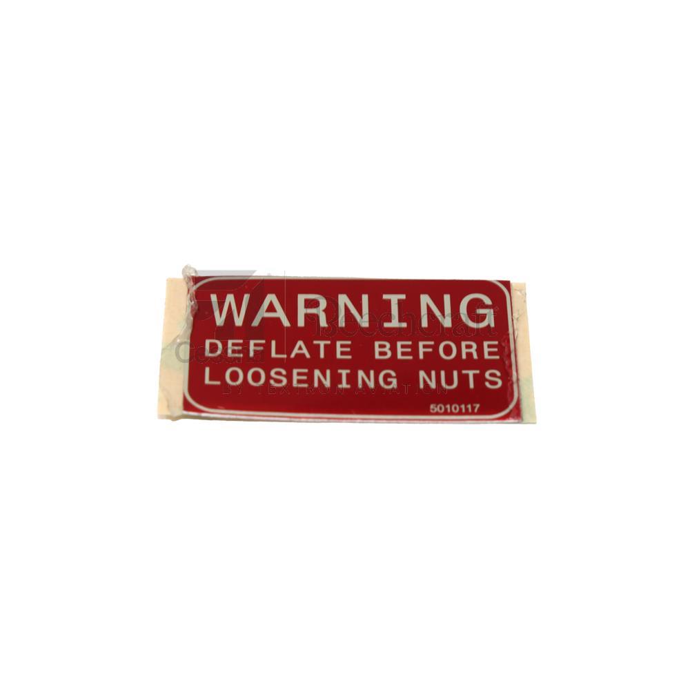 5010117|WARNING PLATE