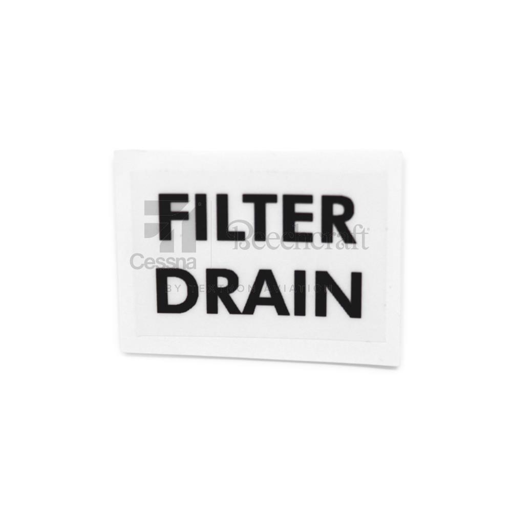 99-920043-11 B/C|DECAL- ID, FUEL SYSTEM DRAIN