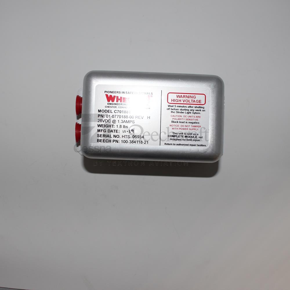 くう太ページ 100-384118-21 | POWER SUPPLY, LIGHT ASSEMBLY | Textron Aviation