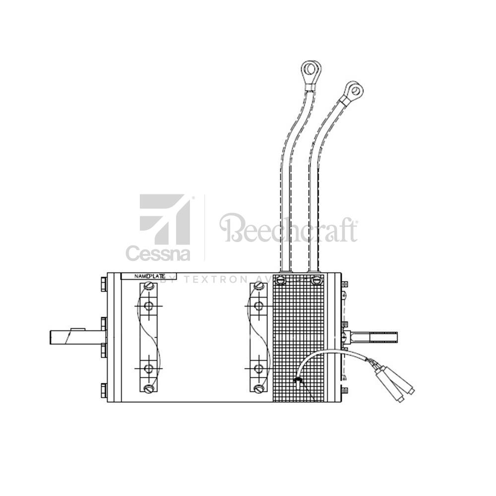 1134104-5 | Freon A/C Compressor Drive Motor | Textron Aviation