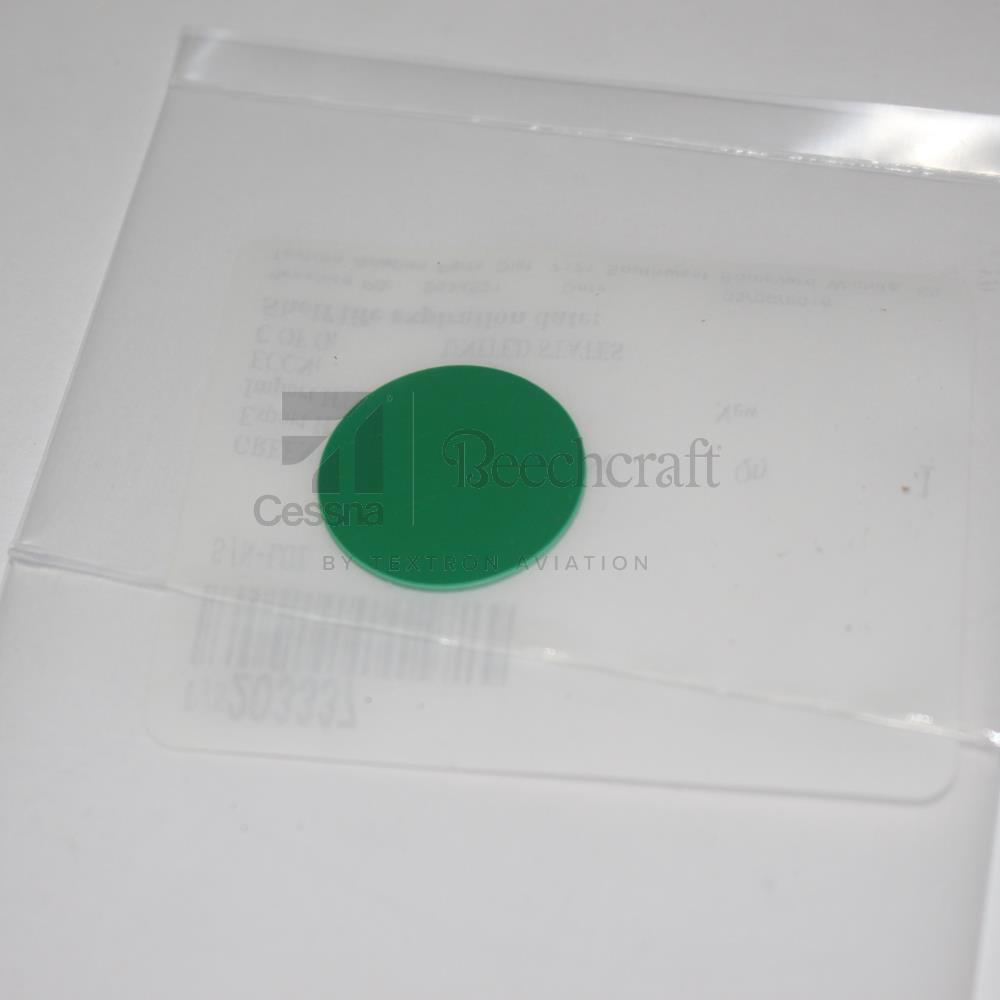 203337|GREEN OXYGEN BLOW- OUT DISC