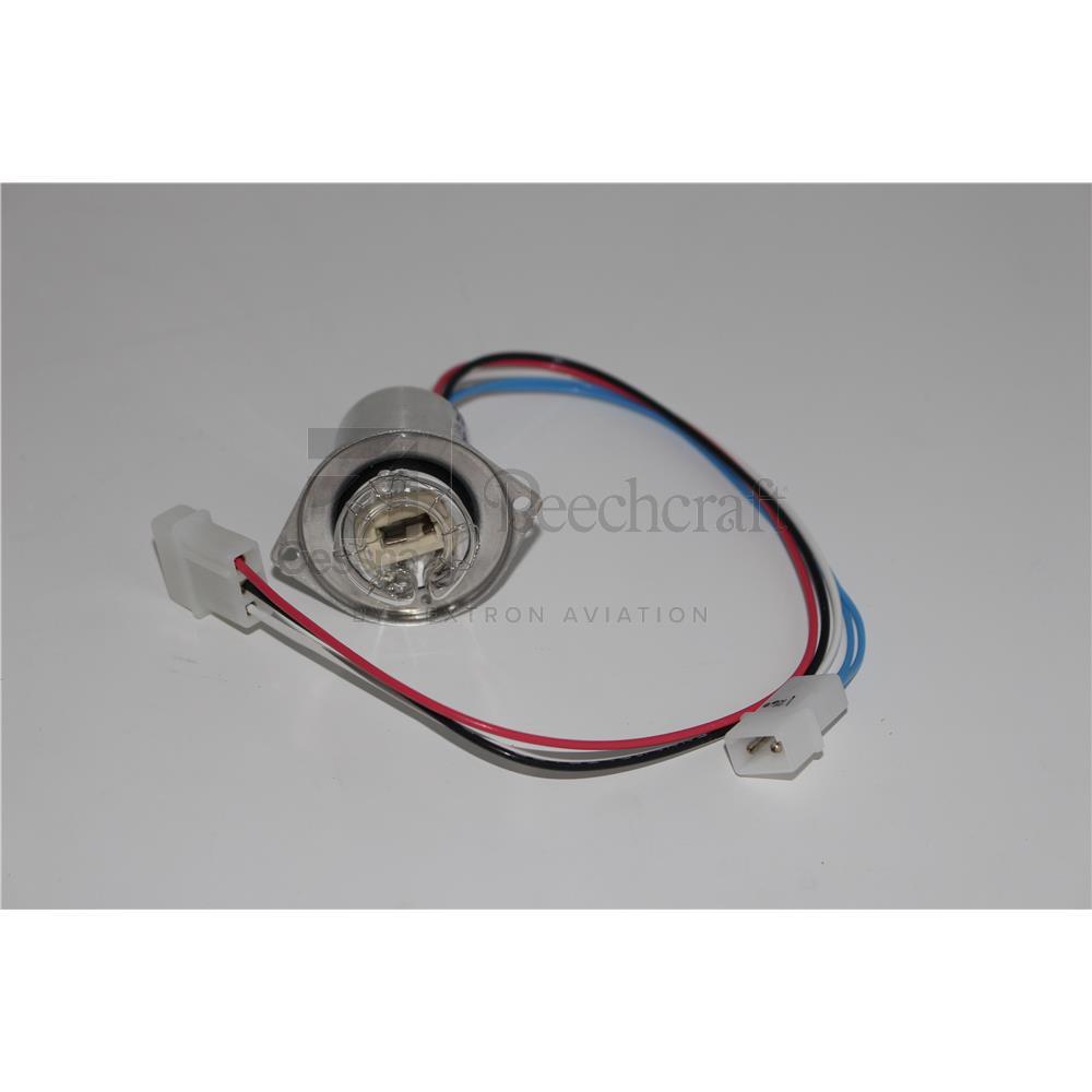 02-0350034-00|RED LENS/RETAINER ASSY  USED O