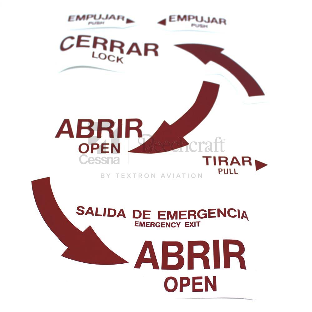4811742-1-1|KIT PLACARD SPANISH