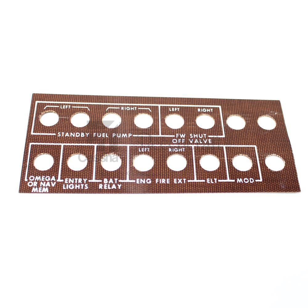 101-364463-1|PLATE-CIR BREAKER IDENT BAT BU