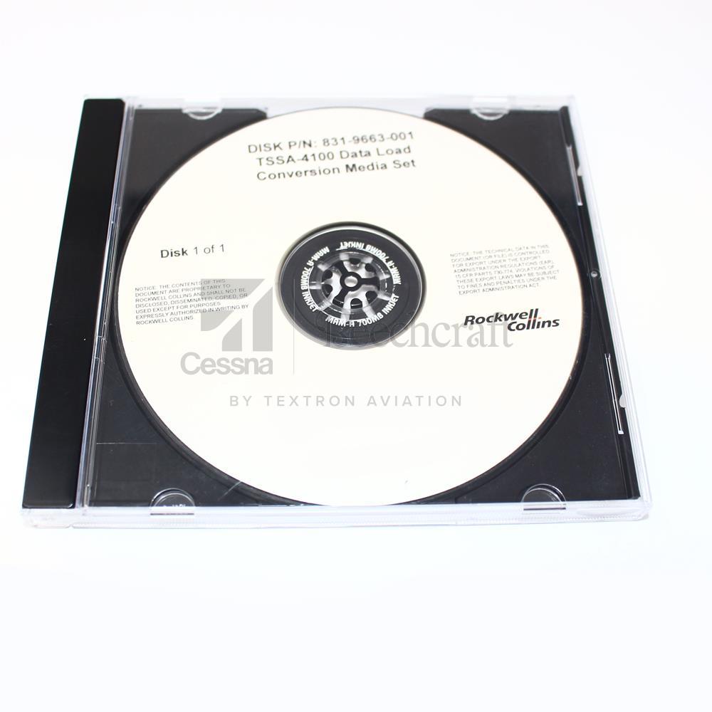 831-9663-001|TOOL TSS 4100 SOFTWARE