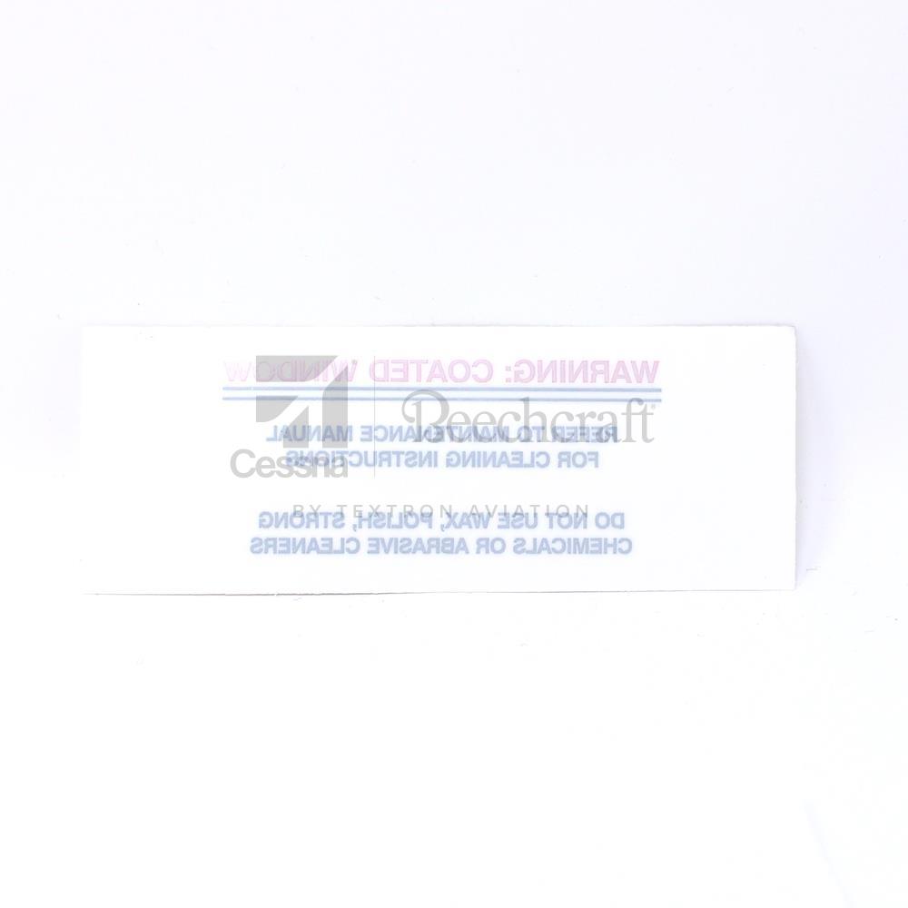 S4422-31|PLACARD- COATED WIMDOW