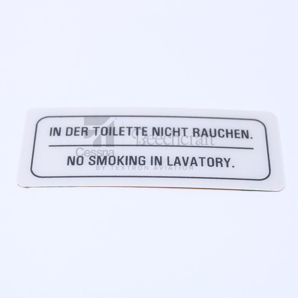 6305007-176|PLCRD NO SMOKING IN LAV