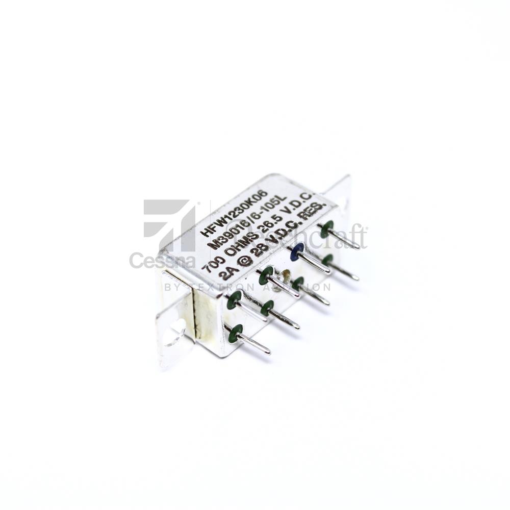 M39016/6-105L|RELAY 2PDT 26.5 VDC
