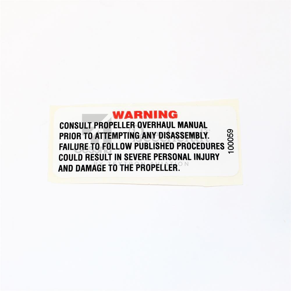 100059|LABEL, WARNING