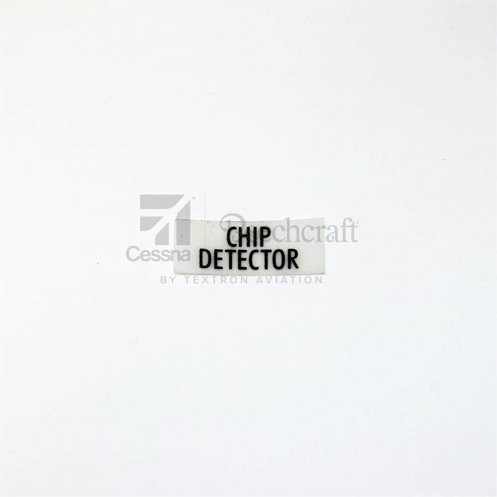 25-0890-432|PLACARD, CHIP DETECTOR