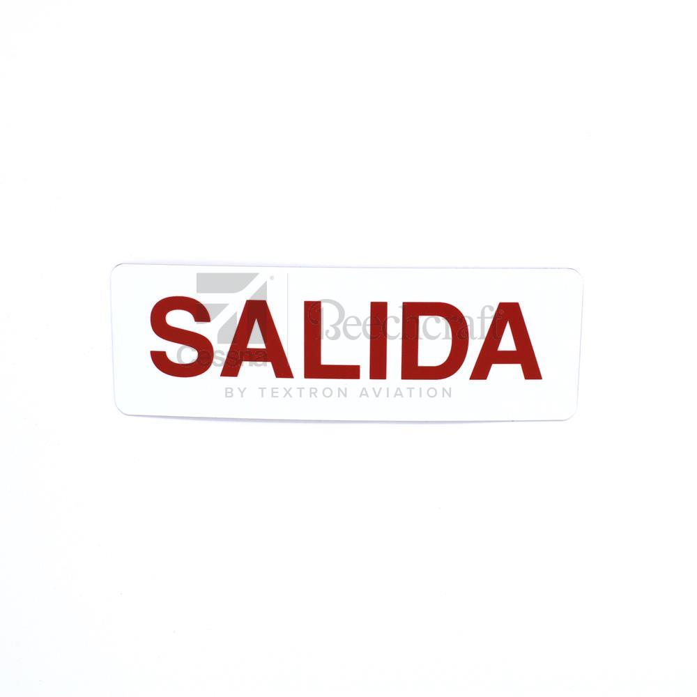 6605012-50|PLACARD- EXIT