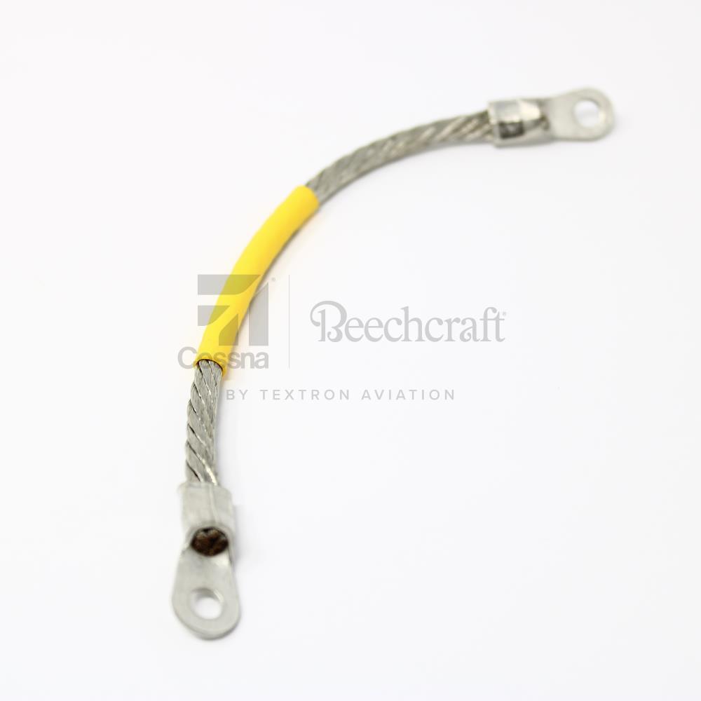 MS25083 SERIES LOT OF 11 MS25083-2BC8 ELECTRICAL LEAD BONDING JUMPER ASSY 