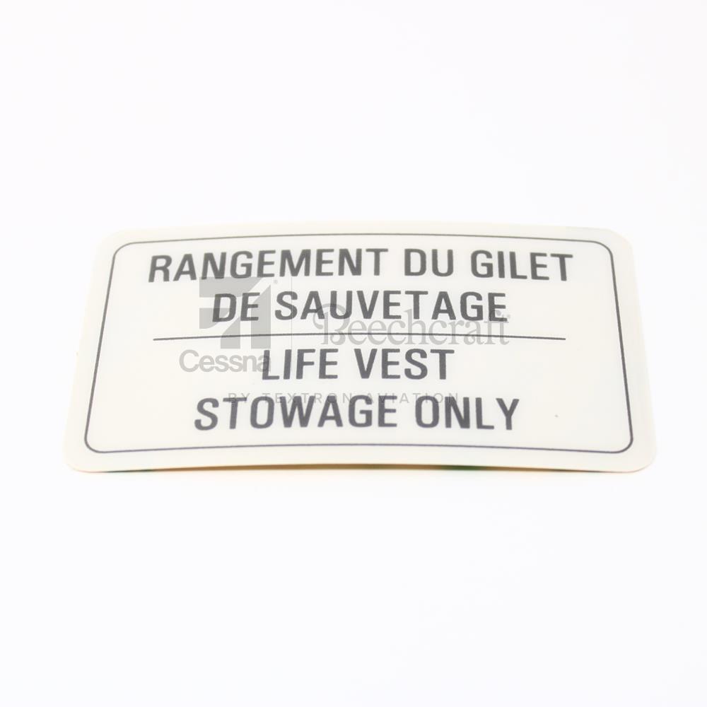 6305005-228|PLCRD-LIFE VEST STORAGE