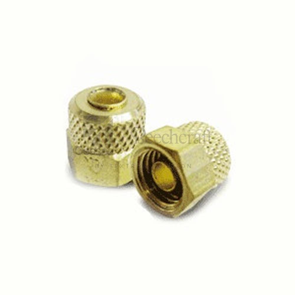 261P04|NUT/ BRASS W/PLASTIC SLEEVE