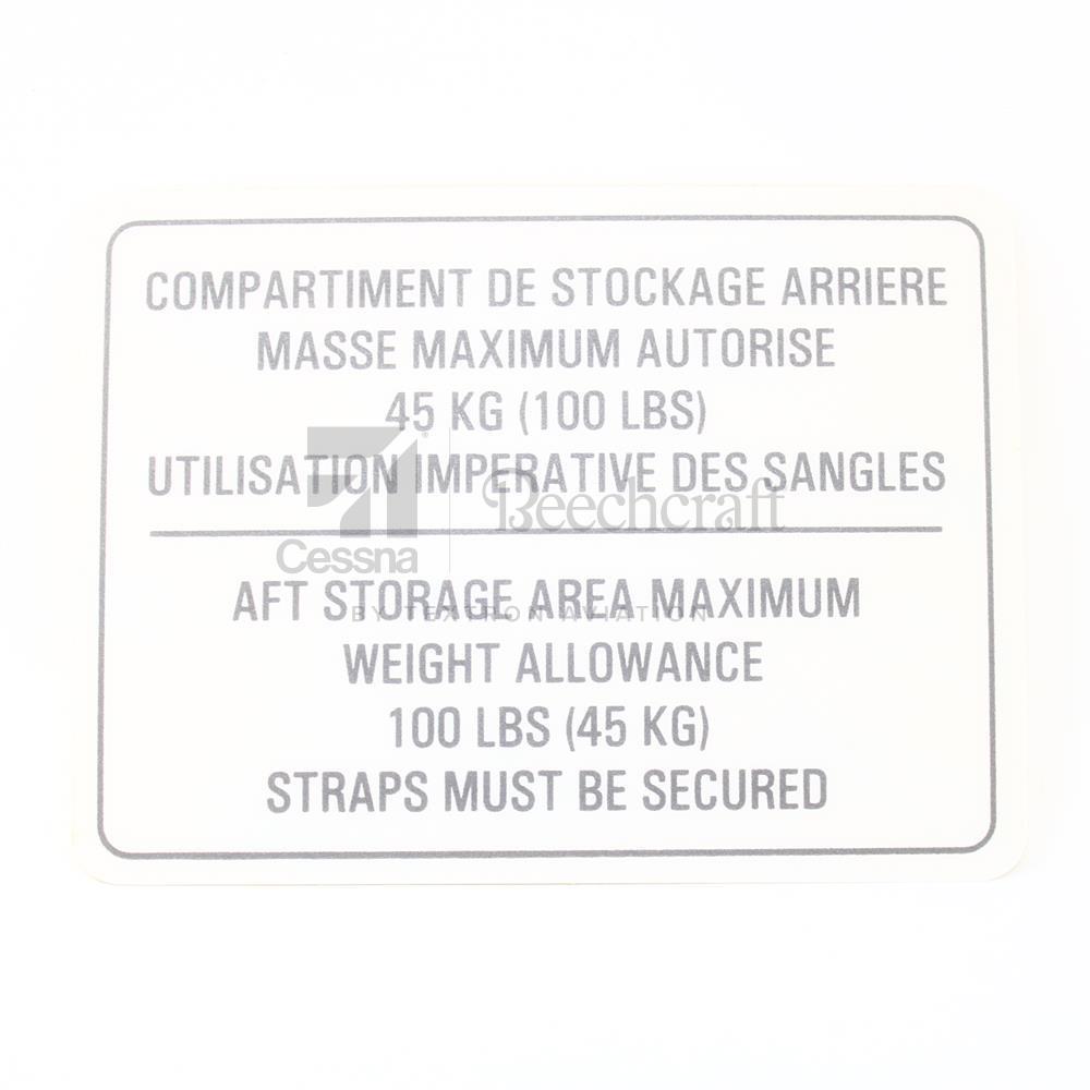 6305005-24|PLAC - AFT STORAGE ALLOW